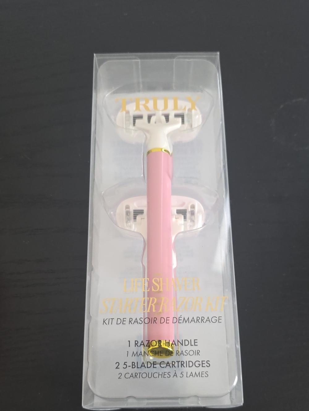 TRULY Pink Life Shaver Starter Razor Kit